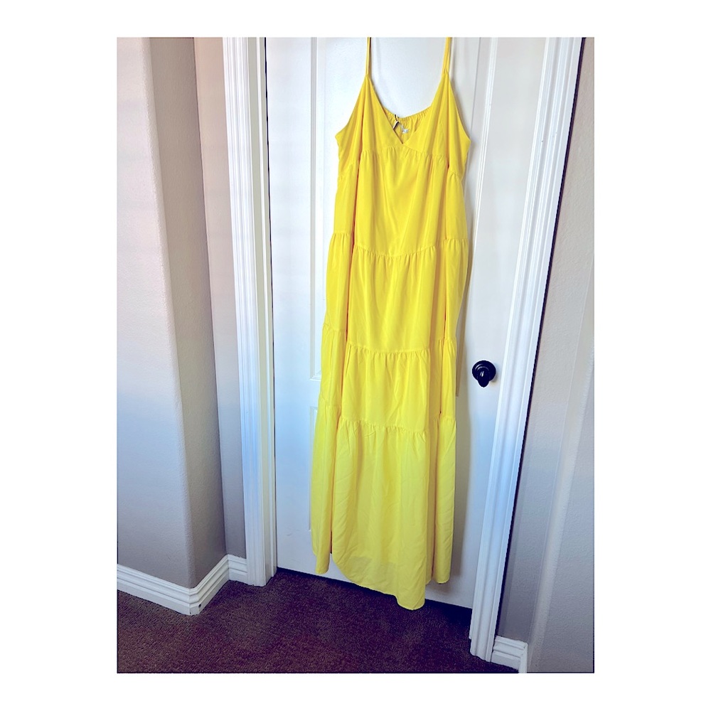 XXL Maxi Dress By Egris yellow